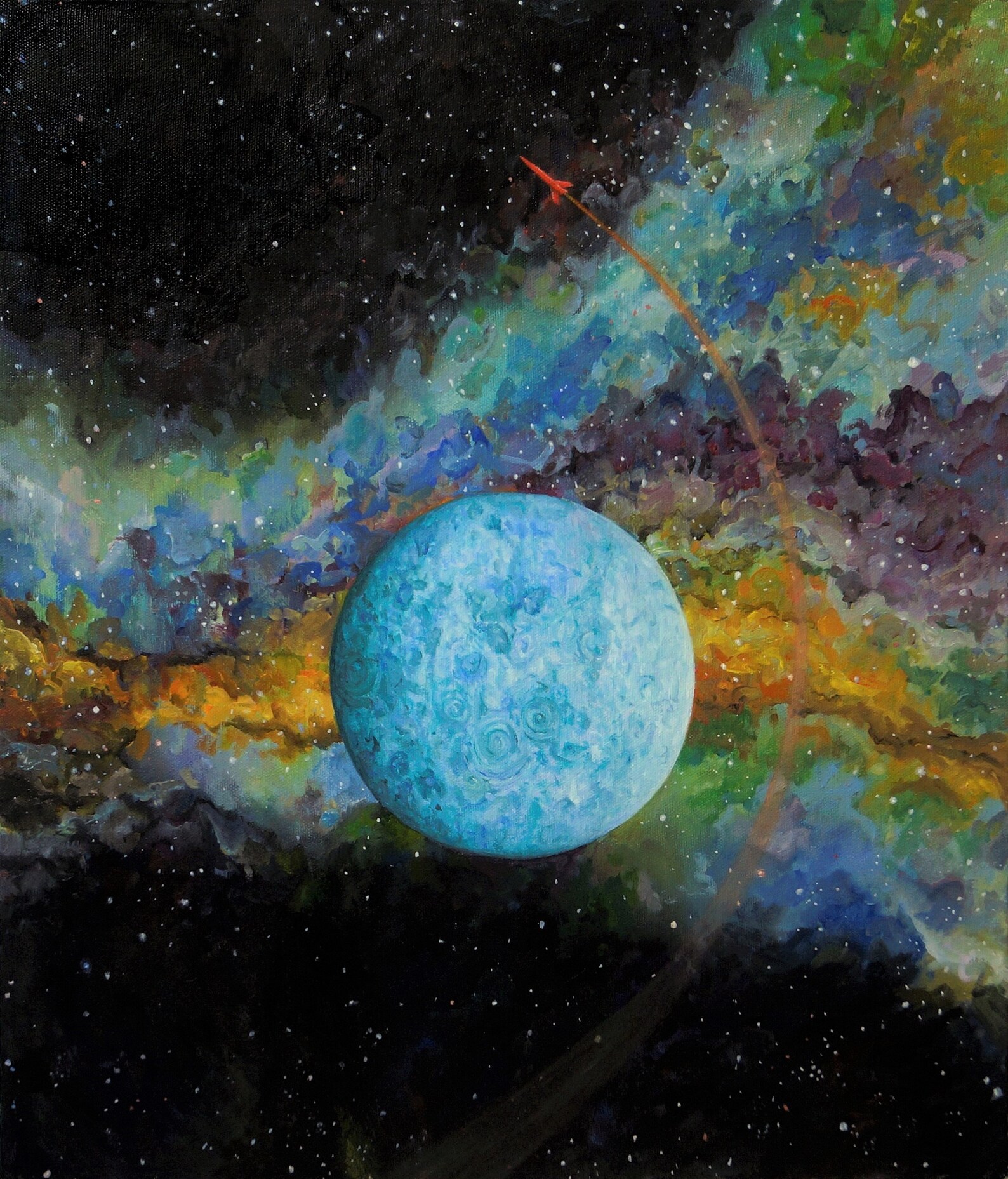 Абстрактные картины космос