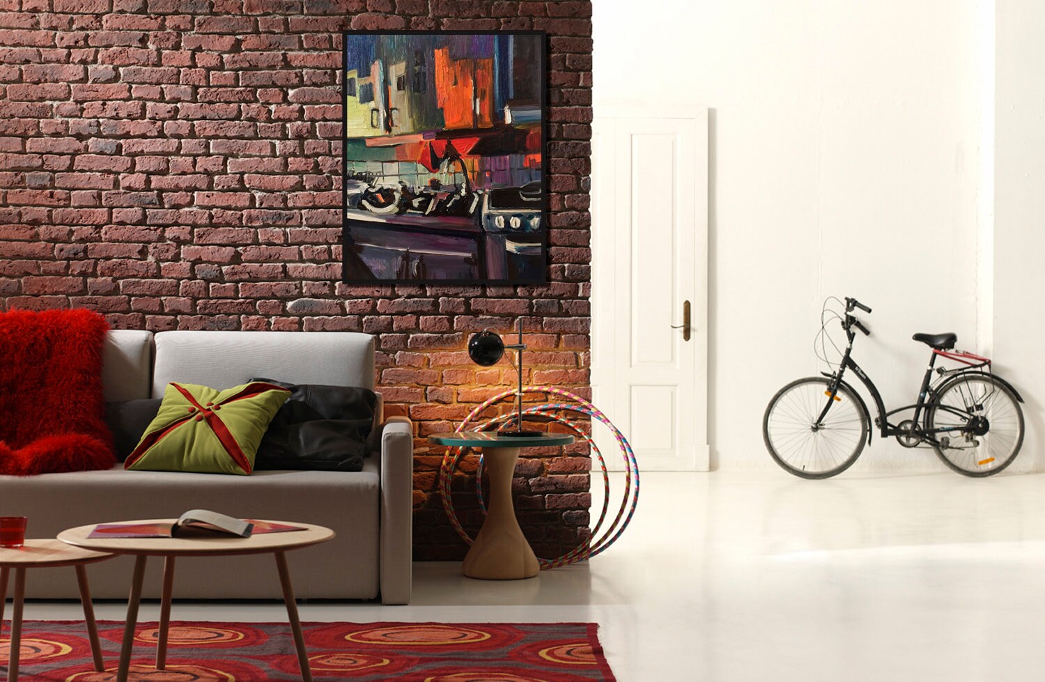 Kitchen Painting Abstract painting Kitchen artwork Original | Etsy