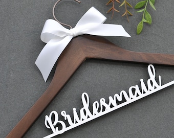 Bridal Hanger, Wedding Gift,Wedding Hanger,Personalized Bride Hanger,Wedding Party Gift，Bridesmaid gift，Dress hanger