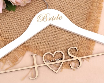 Bride and groom wedding hangers, wedding set hangers, custom wedding hangers, name hangers, wedding gifts