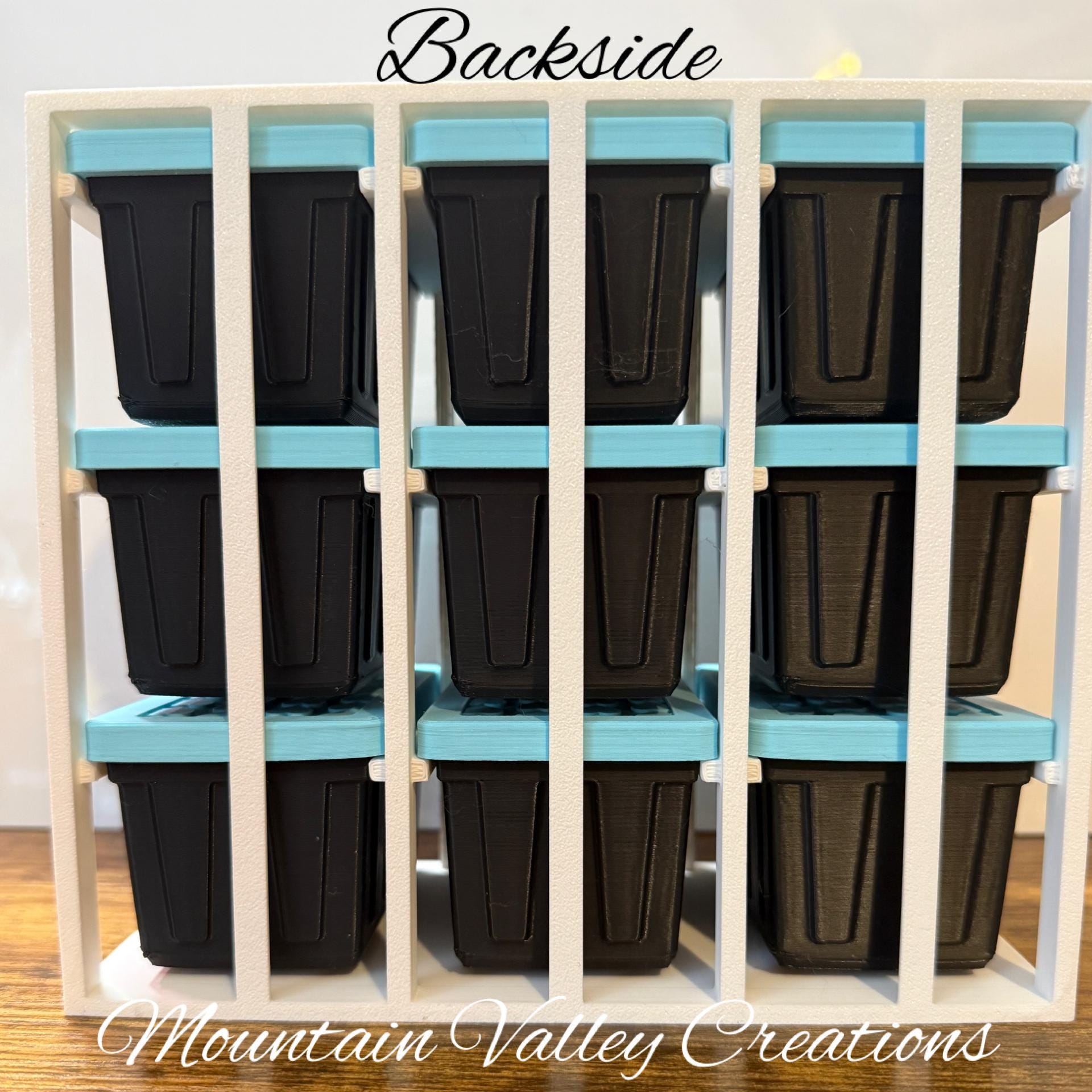 Mini Storage Boxes Rack Mini Storage Totes and Rack - Etsy