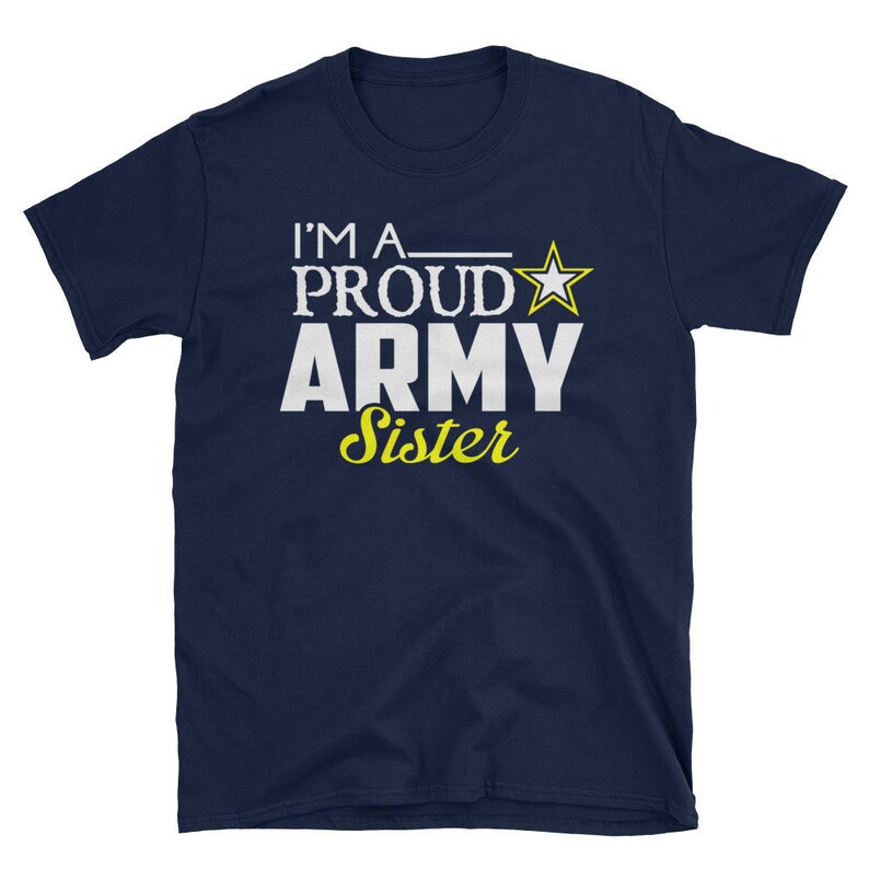 T Shirt Military Sister Tee 