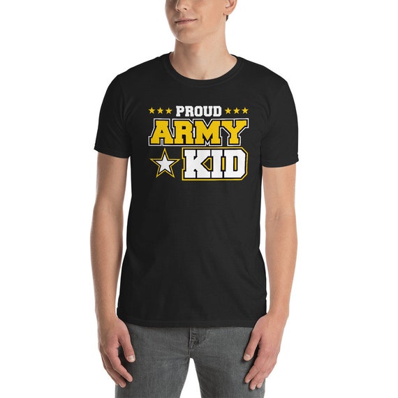 Proud Army Kid T Shirt US Military Kid 