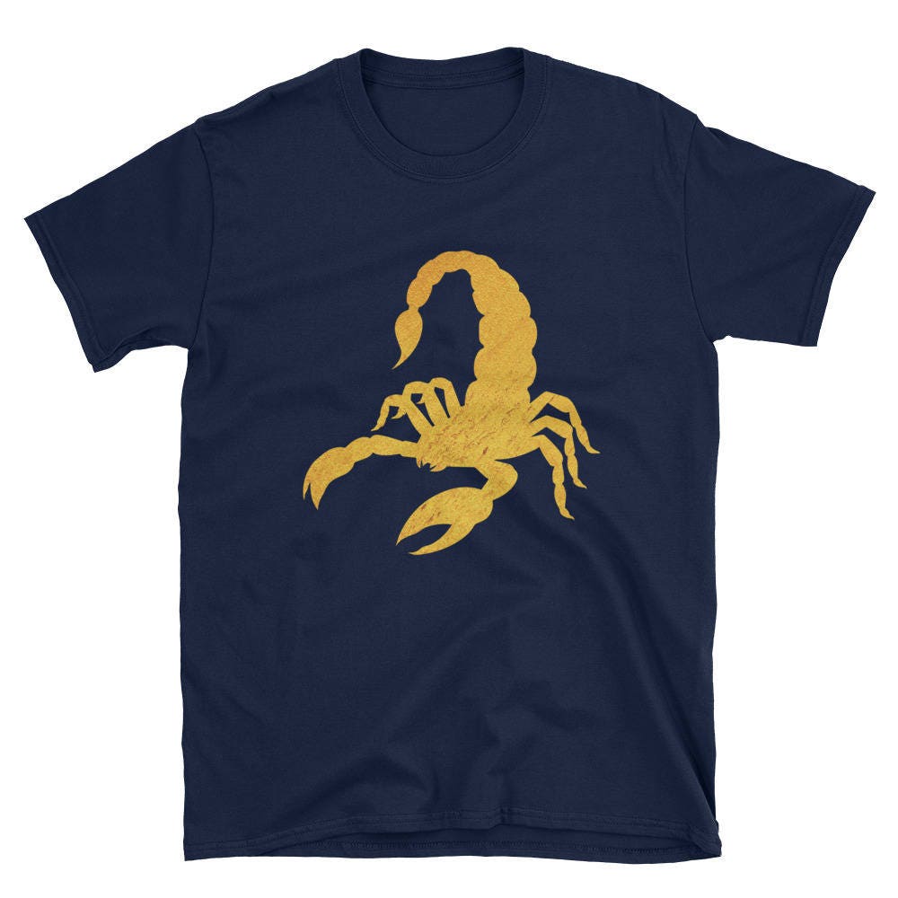 Scorpion T Shirt Scorpio Women or Men scorpio print shirt Etsy