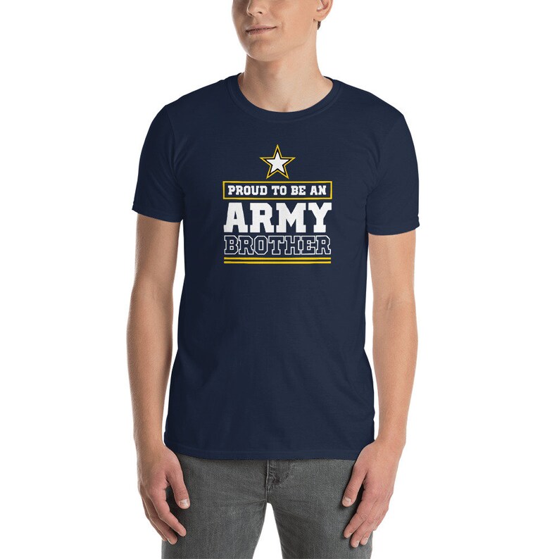 Proud Army Brother T Shirt Proud to Be 