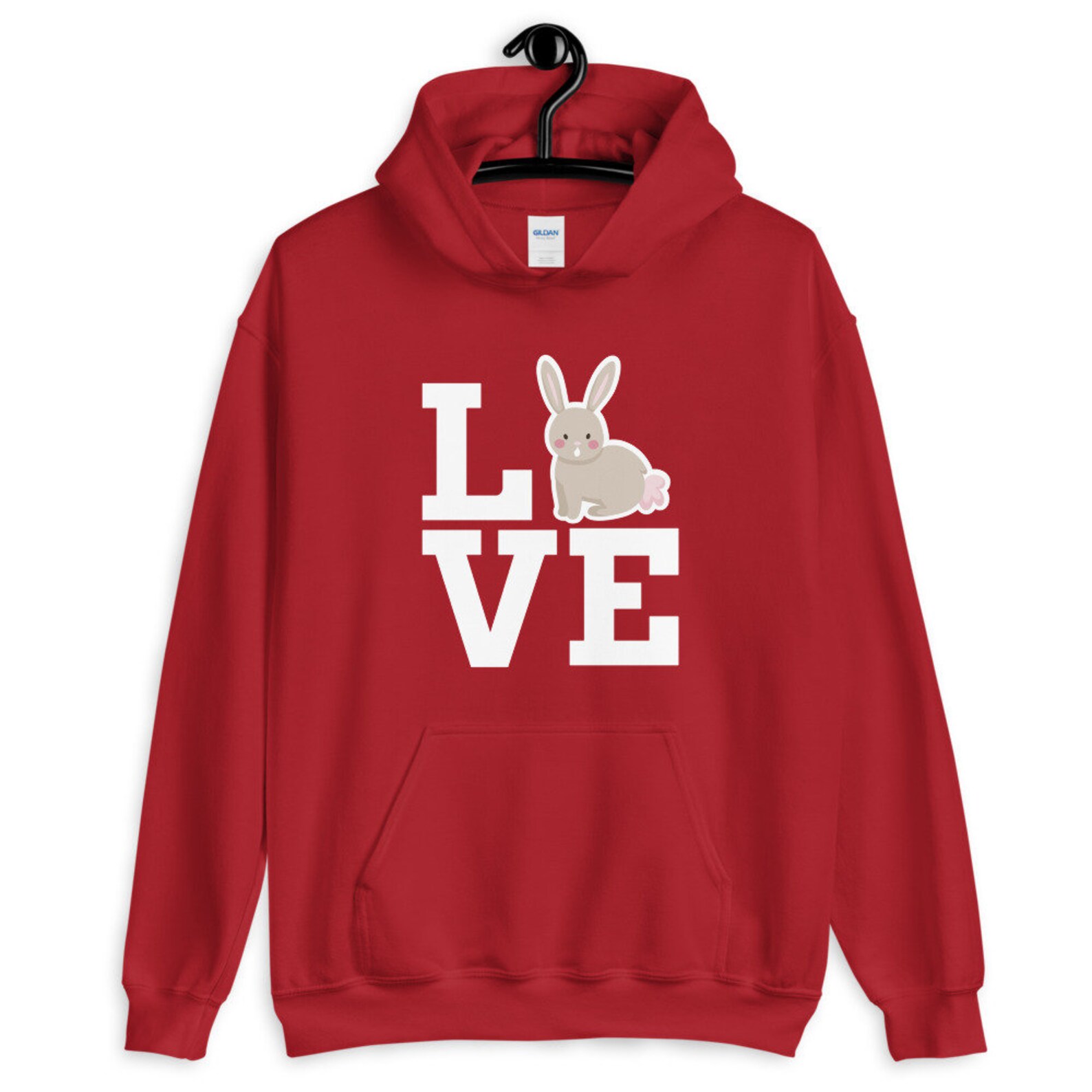 Happy bunny hoodie Clearance