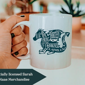Throne of Glass Coffee Mug Sarah J Maas Book Lover Merch Cup SJM TOG Bookish Merch SJM Mug Throne of Glass Book Gift for Book Lover Cup