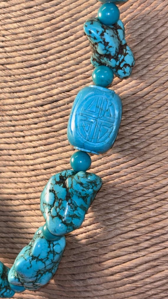 Absolutely, beautiful statement, turquoise and ca… - image 3