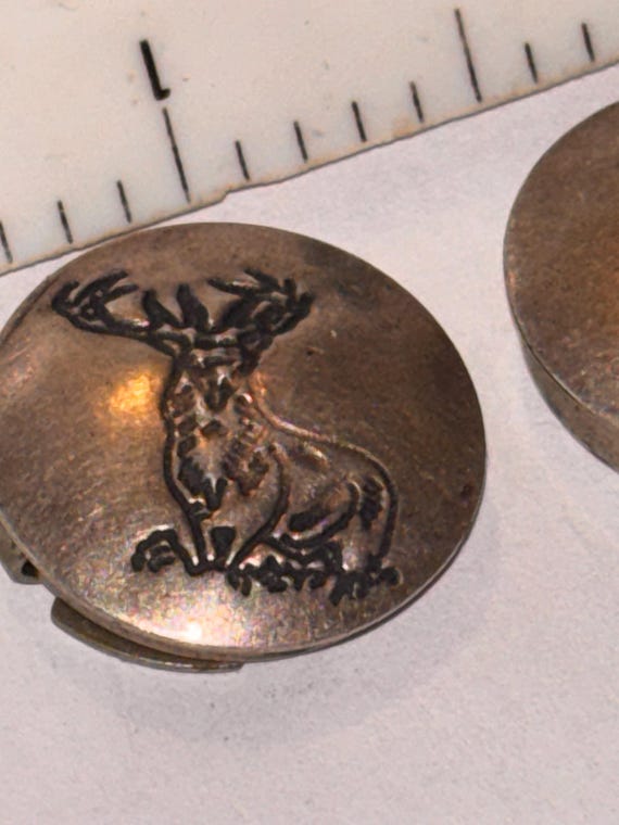 Two vintage button covers - image 2