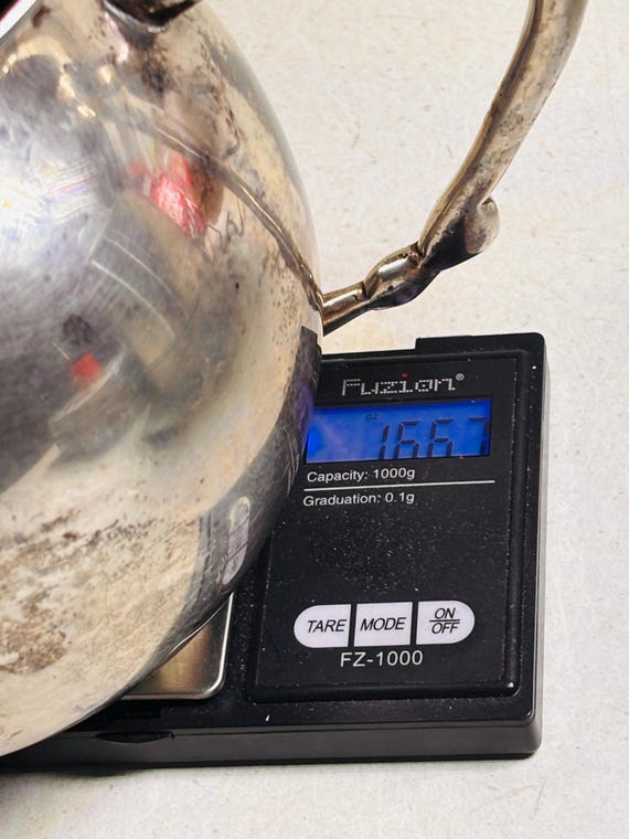 Antique solid 925 Sterling silver hallmarked 925.… - image 4