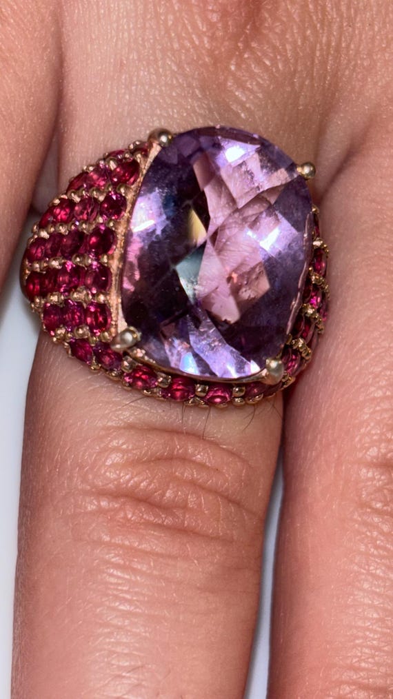 Absolutely stunning statement ring 925 Sterling s… - image 3