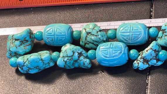 Absolutely, beautiful statement, turquoise and ca… - image 2