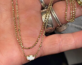 Kendra Scott’s Kyocera Opal necklace