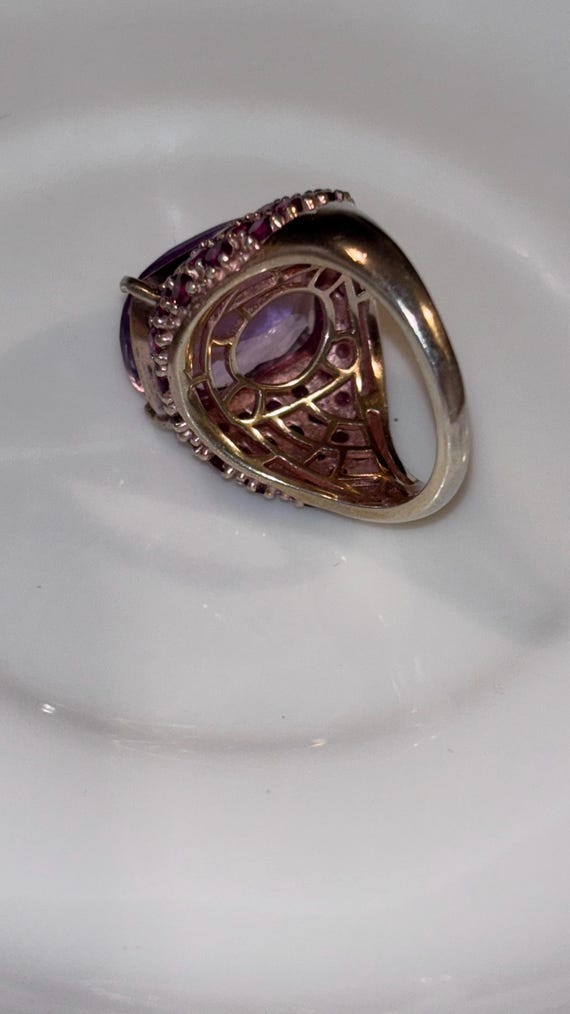 Absolutely stunning statement ring 925 Sterling s… - image 4