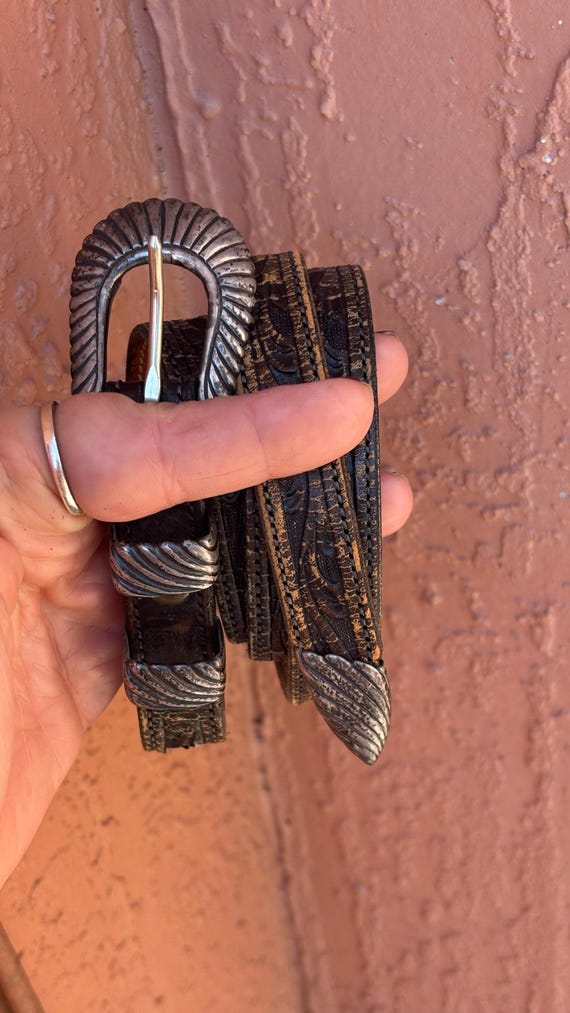 Vintage Mid Century Douglas Magnus Four Piece Belt Buckle