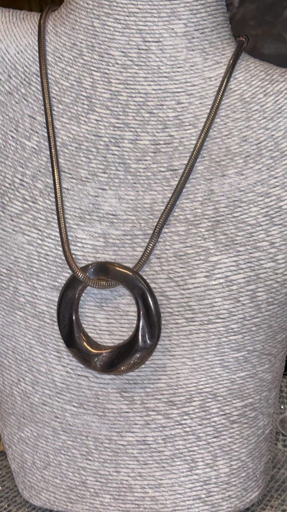 Gorgeous solid sterling silver necklace over 50 g - image 2