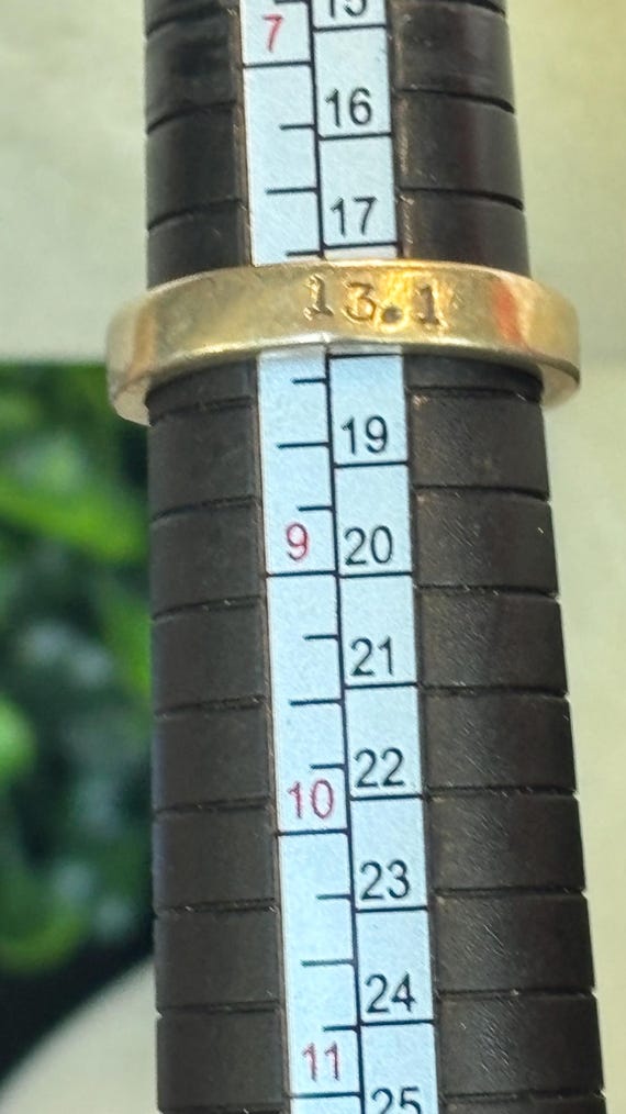 Sterling silver ring size 8 - image 1