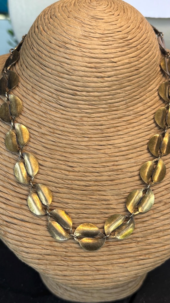 David Andersen purple Enamel & Silver Leaf Neckla… - image 5