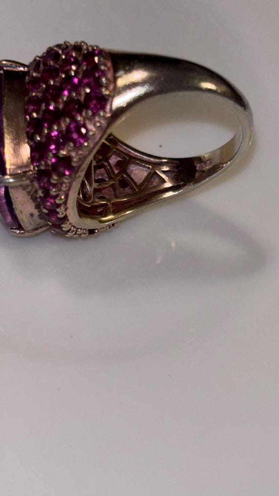 Absolutely stunning statement ring 925 Sterling s… - image 5