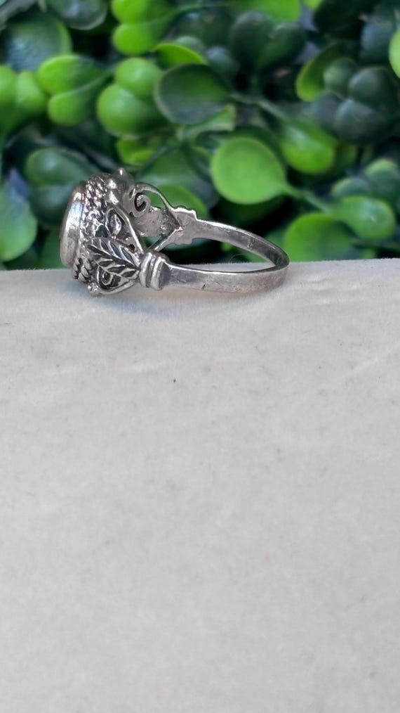 Sterling silver amethyst ring - image 3