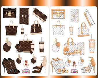 Purse Planner Stickers: Functional Scrapbooking Stickers
