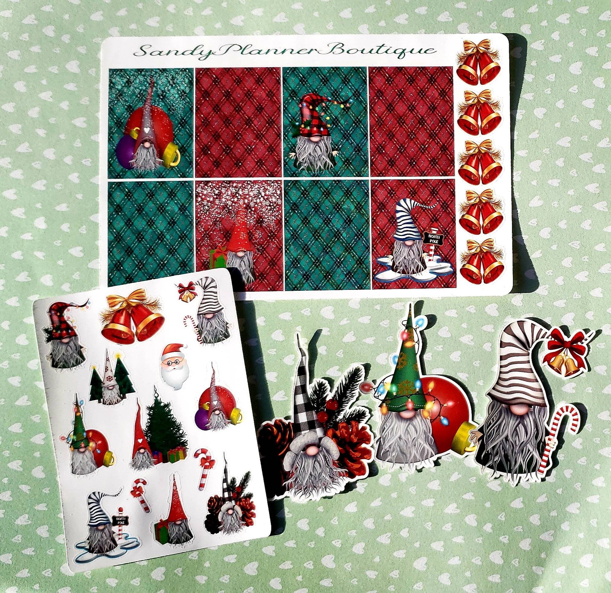 Planner Stickers Gnome Stickers Gnome Planner Stickers Etsy