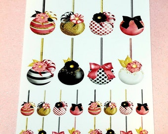 Planner Sticker   Cake Pop Sticker   Planner Girl Stickers