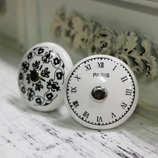 Clock Knob Etsy