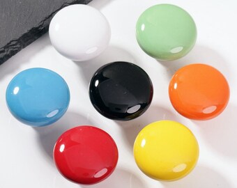 Orange Drawer Knobs Etsy