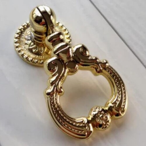 Drawer Knobs Pulls Drop Ring Pulls Dresser Knobs Handles / Etsy