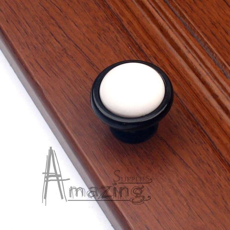 4.5 Drawer Knob Pulls Dresser Pull Knobs Handles / Black Etsy