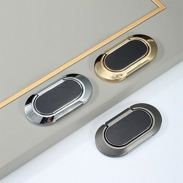 Modern Cabinet Pulls Dresser Drawer Pulls Knobs Handles Dark Handle Pull Decoration Pull Handle Kitchen Door Handle Pull Gold/Pearl Grey