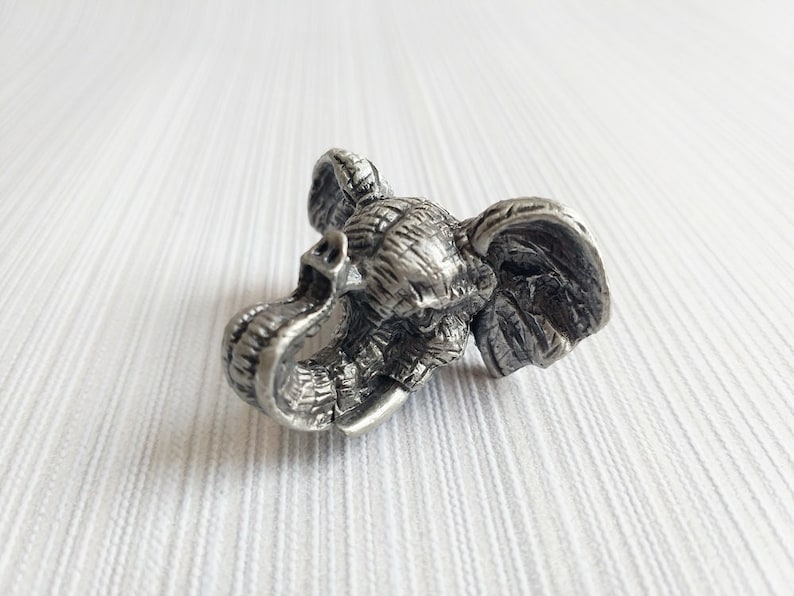 Elephant Knobs / Dresser Knobs / Drawer Knobs / Pewter Antique Etsy