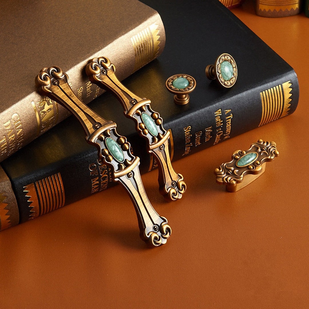 Antique Kitchen Handles Knobs Dresser Handle Pulls Drawer Door Handle