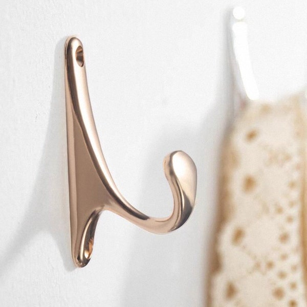 Coat Hanger Wall Towel / Hanger Hooks Foyer Decorative Hook / Wall Hook Metal Hook / Bright Gold Black Pearl Grey Porch Hook Rear Door Hooks