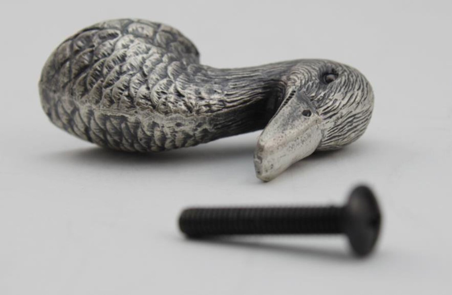 Knobs Dresser Knobs / Drawer Knobs / Pewter Antique Silver Etsy