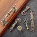 Vintage Style Dresser Knobs Drawer Pulls Handles Knobs / Antique Bronze Kitchen Cabinet Door Handle Pull Furniture Knobs Pulls