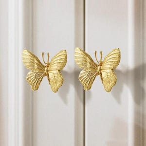 Baby DAGON With Butteflies Solid CEAMIC Ceiling Fan Pull