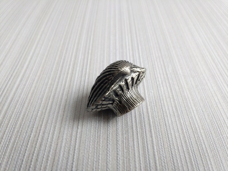 Cabinet Handle Door Knob Dresser Knobs Drawer Pull Handles Antique Silver Shell Kitchen Cupboard Pull