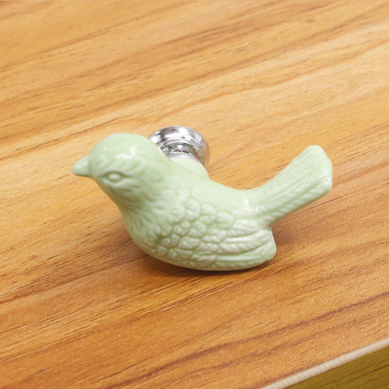 Bird Knobs Dresser Knob Childrens Drawer Knobs Pulls Handles Etsy