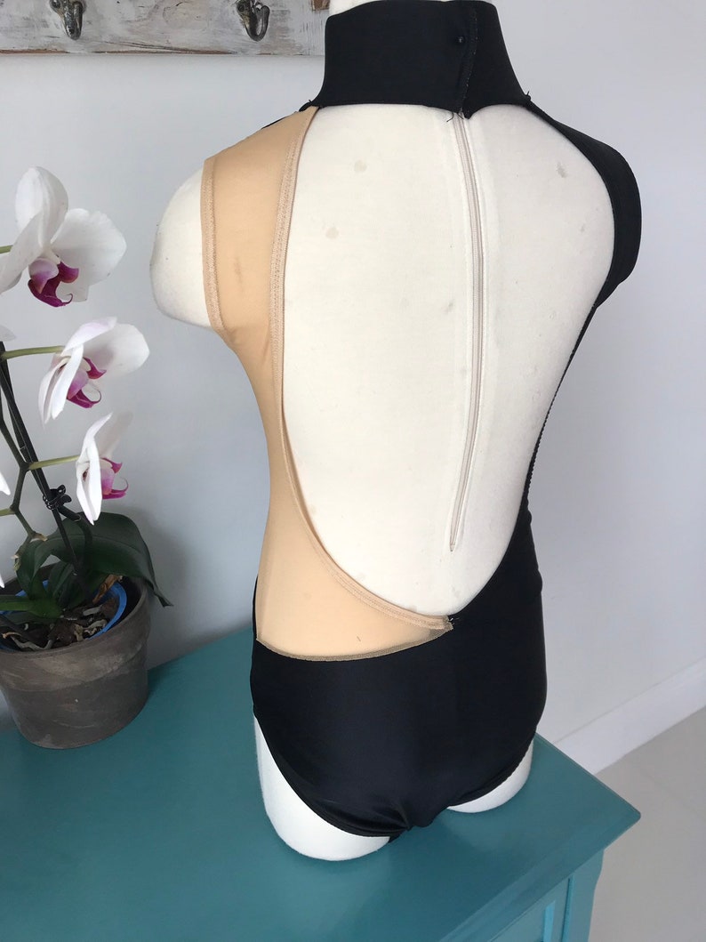 Illusion Leotard. Contemporary Dance Leotard. Dance Costume Etsy