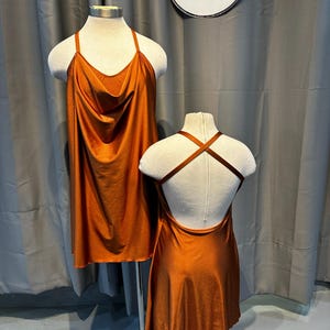 Brown Lyrical Dress - Etsy