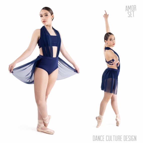 Conjunto de baile Amor. Vestido contemporáneo vestido lírico - Etsy España Conjunto de baile Amor. Vestido contemporáneo vestido lírico - Etsy España