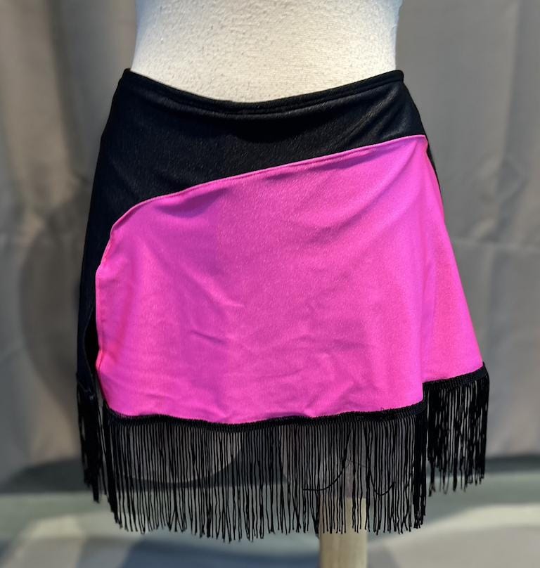Samba Latin Ballroom Fringe Skirt