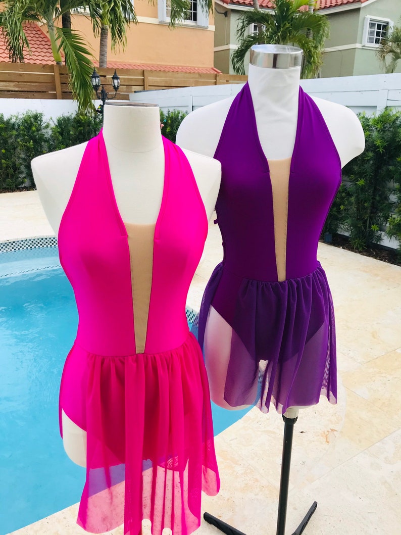 Reflection Dress. Contemporary Dance Leotard. Dance Costume Etsy