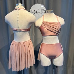 Origin set. Two piece dance costume base
