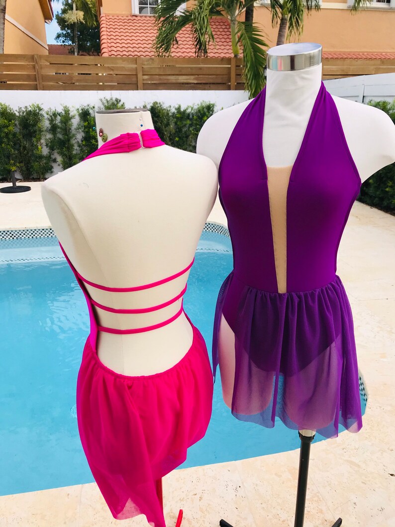 Reflection Dress. Contemporary Dance Leotard. Dance Costume Etsy