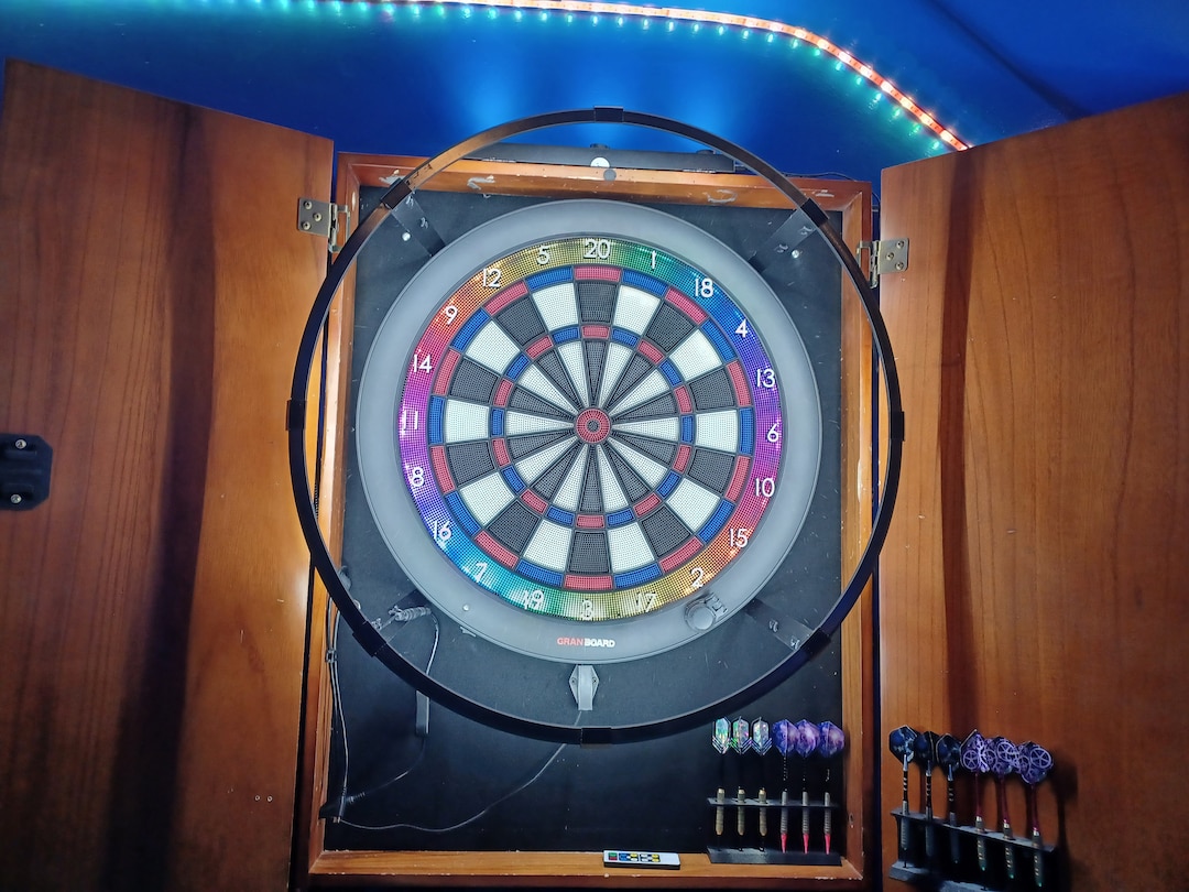 Dart Board LED Lighting System - Gran Board - Play Darts Online