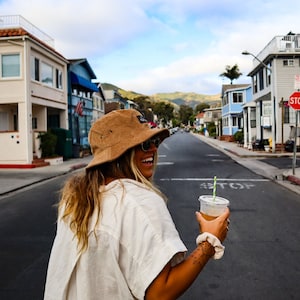 The Weekend Corduroy Bucket Hat: Tan