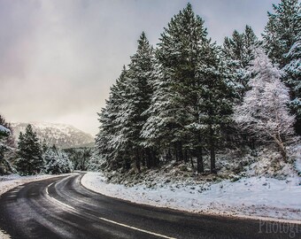 Cairngorms - First day of winter, Scotland, UK, Landscape, Nature, Hills, Scottish Scenery, Cairn Gorm, Highlands, Fine Art Photography